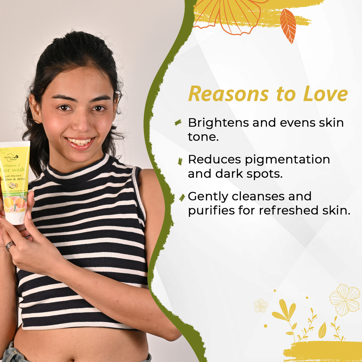 Vitamin C Face Wash- 75ml
